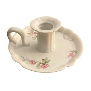 Antique Haviland candle holder